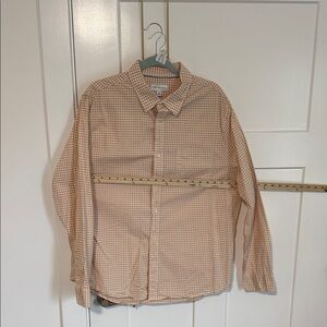 Men's Beige Checkered Casual Shirt